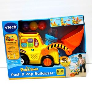 VTECH Pop-a-Balls Push & Pop Bulldozer